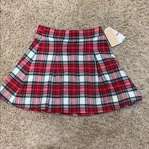 High waisted skater skirt